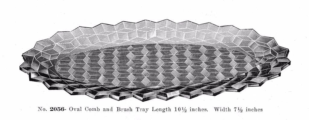 Oval Comb and Brush Tray - 1916